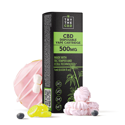 500mg CBD Gelato Vape Cartridge