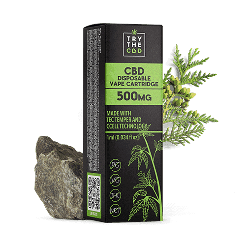 500mg Gorilla Glue #4 CBD Vape Cart - Pre-filled with pure CBD oil and Gorilla Glue terps