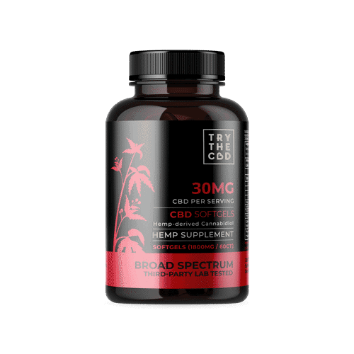 Broad Spectrum CBD softgels 30mg 60CT/1800mg Broad Spectrum CBD softgels 30mg 60CT/1800mg