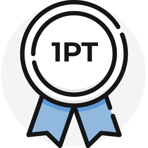 1-point badge